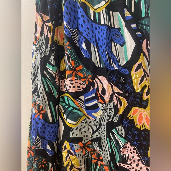 Anthropologie X Masha Volnova Saoirse Tiered Midi Skirt Medium - Picture 6 of 16